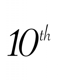 tenth