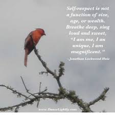 self-respecting